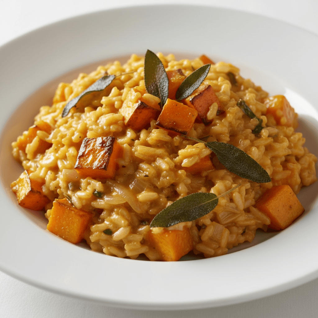 Butternut Squash and Sage Risotto